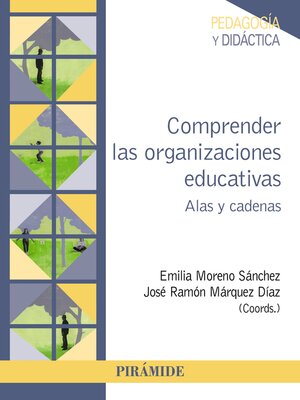 cover image of Comprender las organizaciones educativas